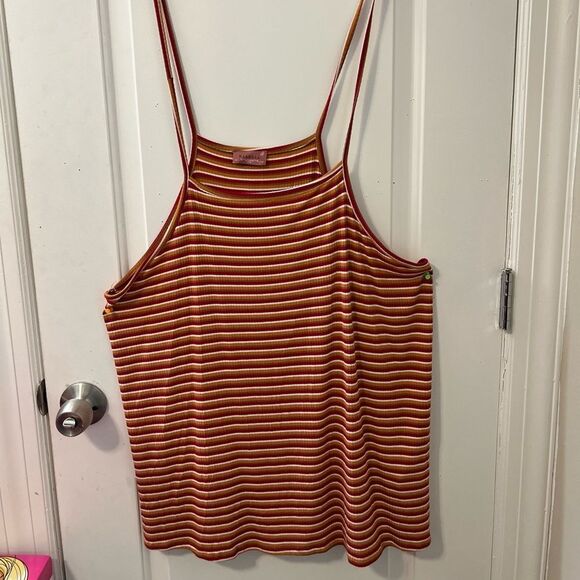 Ragdoll Stripped Tank top size 3XL - Picture 1 of 3